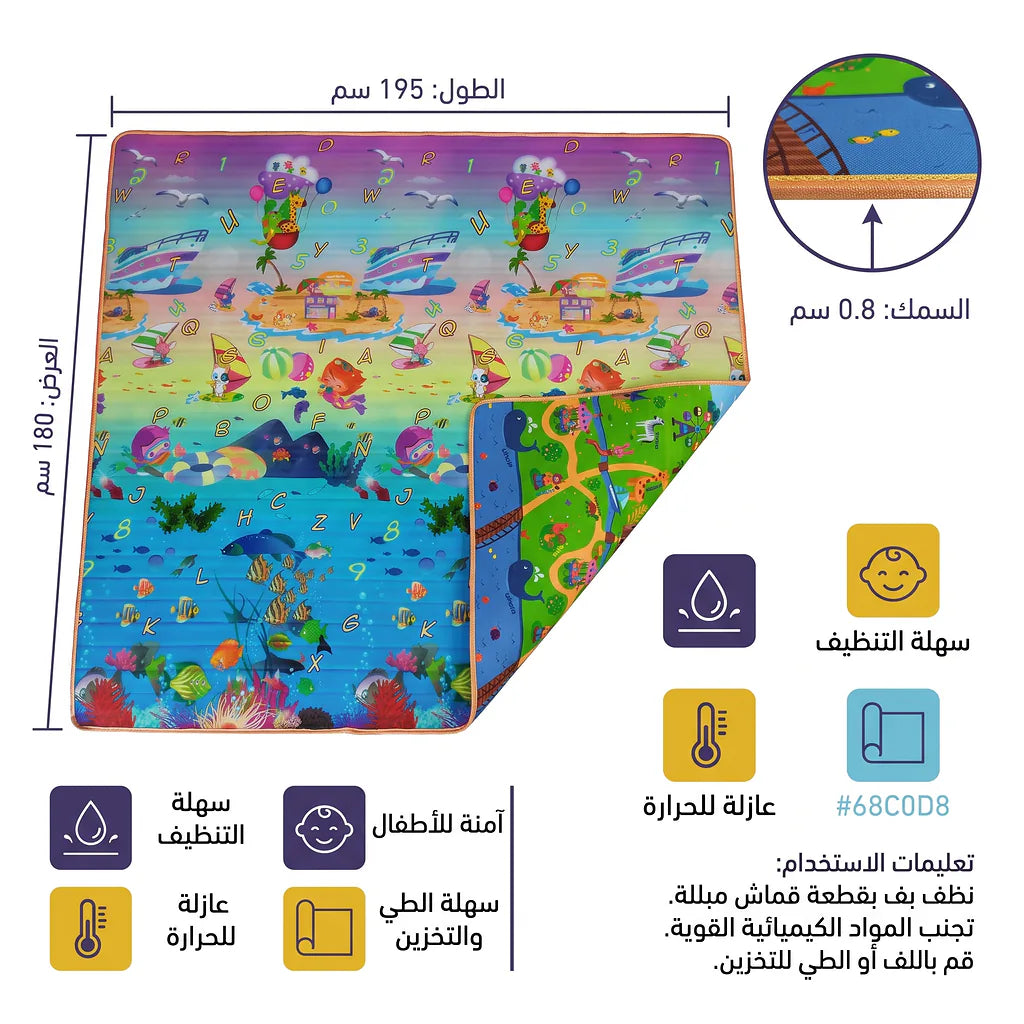 حصيرة لفافة XPE