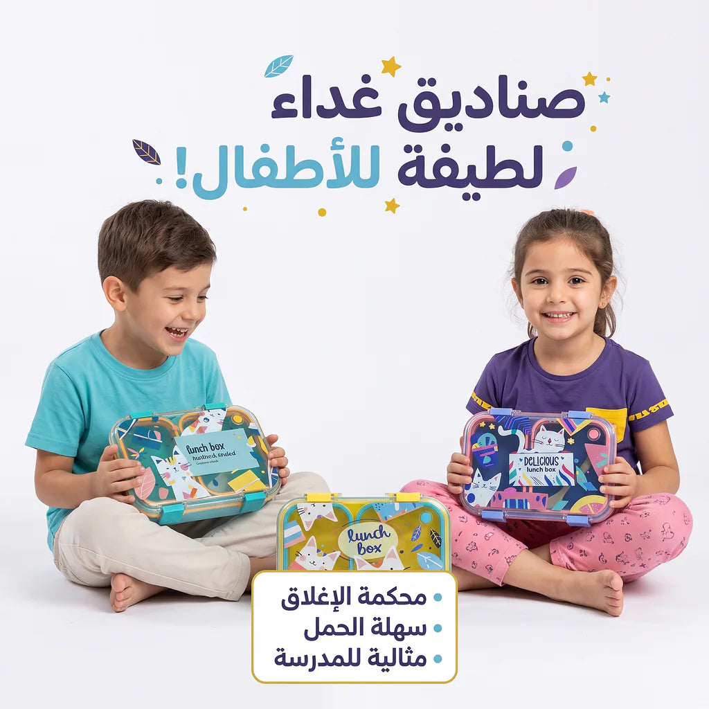 لانش بوكس بحجرتين