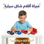 مبراة معدنية شكل سيارة