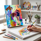 دفتر رسم 140 غرام 20 صفحة مقاس A4