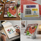 دفتر رسم 400 غرام 12 صفحة مقاس A