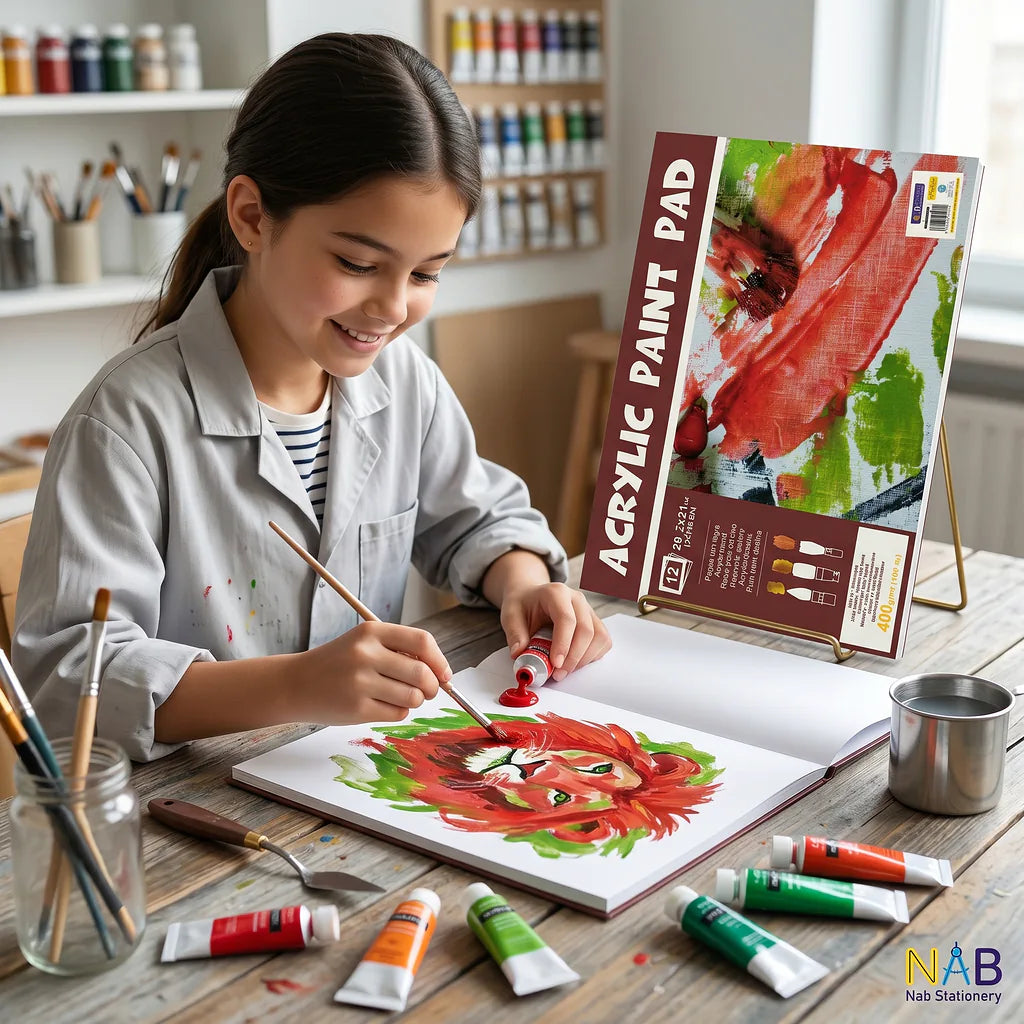 دفتر رسم 400 غرام 12 صفحة مقاس A