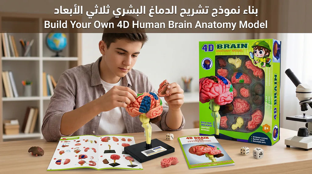 4D نموذج دماغ