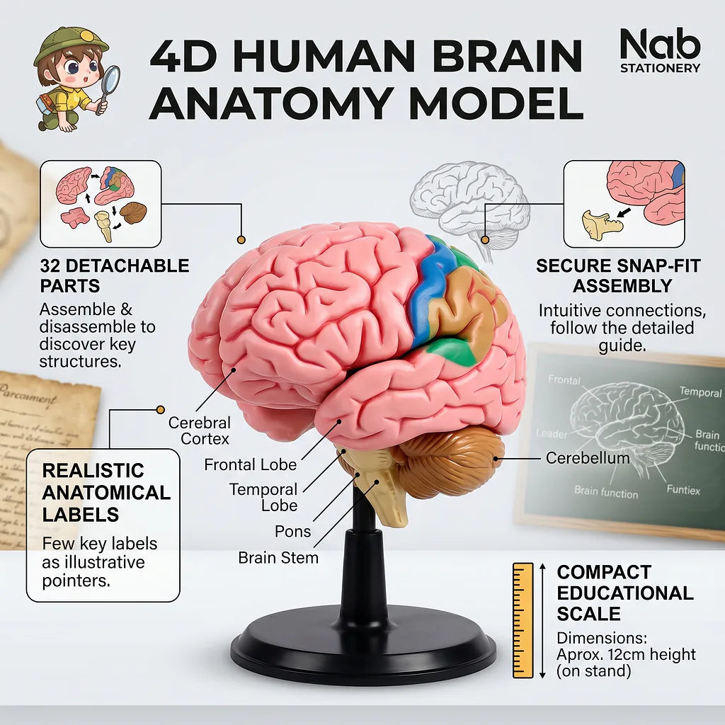 4D نموذج دماغ