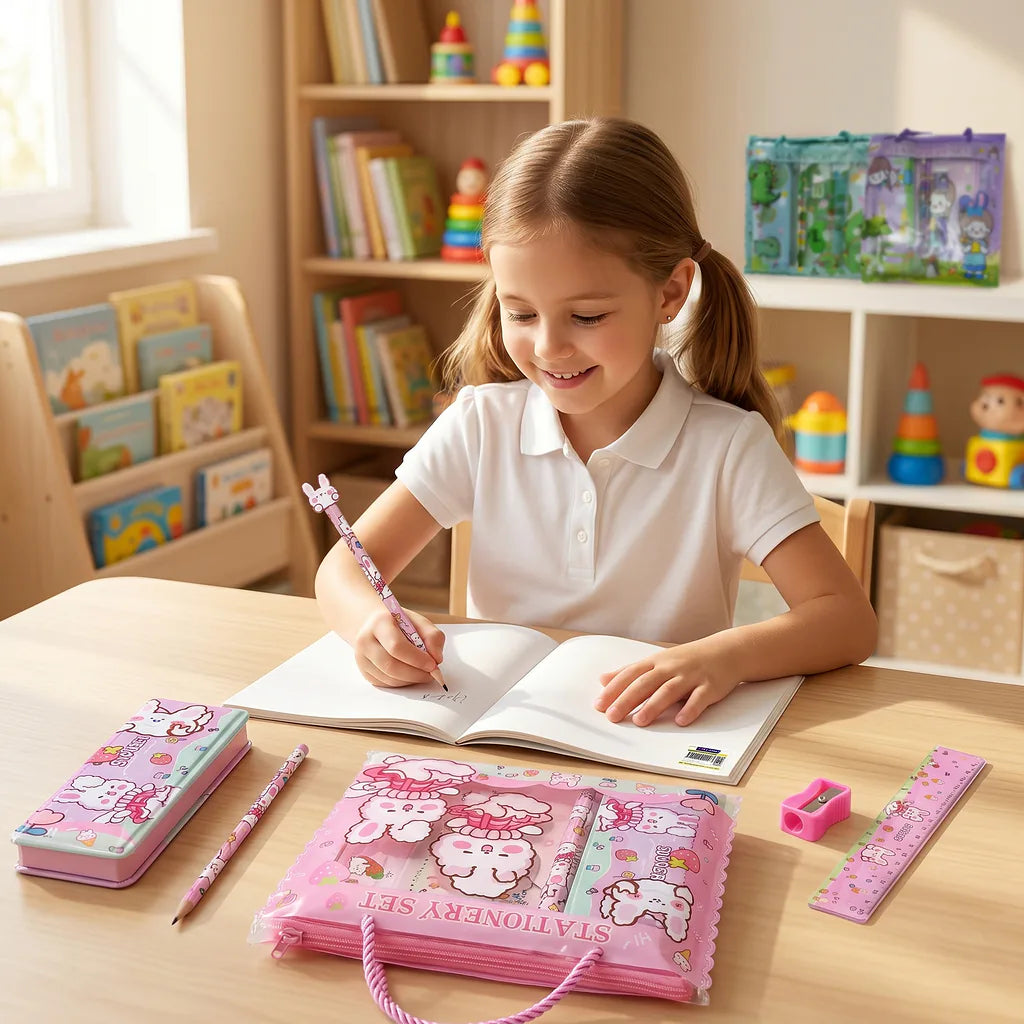 طقم قرطاسية للأطفال