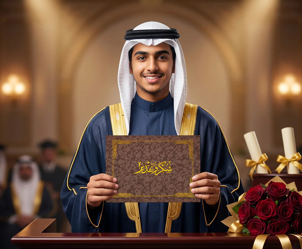 شهادة تقدير مزخرفة الصورة الرئيسية للمنتج