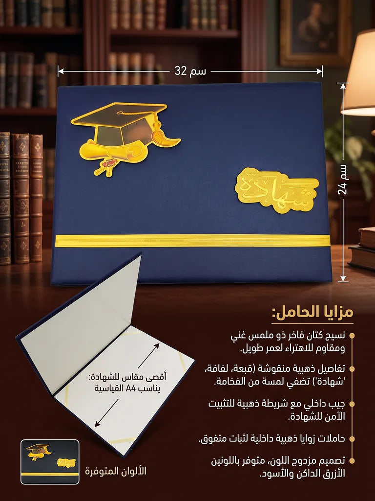 شهادة تقدير للتخرج الصورة الرئيسية للمنتج