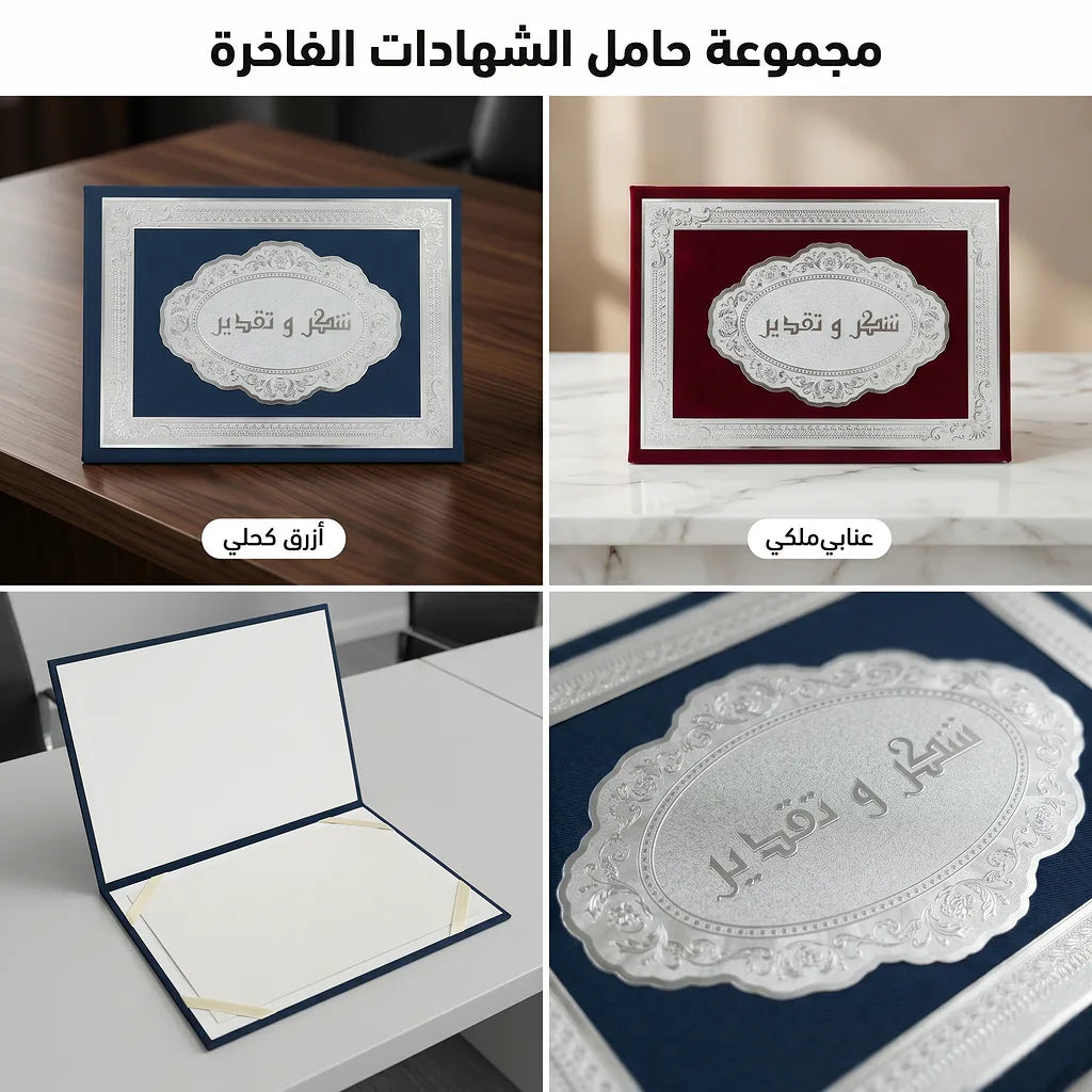 شهادة تقدير لون فضي الصورة الرئيسية للمنتج