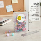 دبابيس مكتب 100 دبوس
